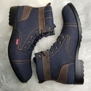 Levi's Denim Boots Men's Casual Comfort Boots